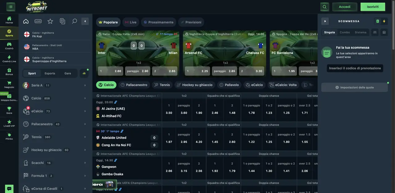 Nitrobet sportsbook